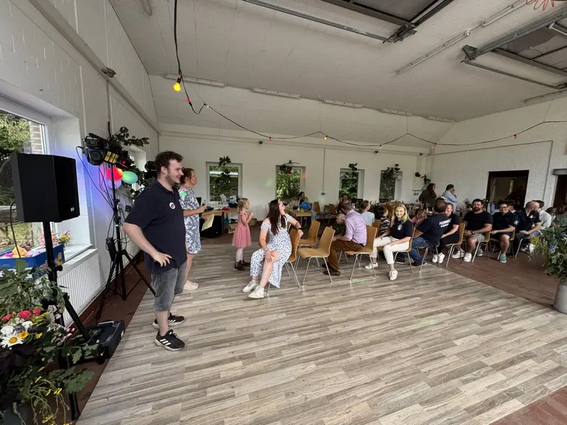 Das Chaosspiel wird allen erklärt